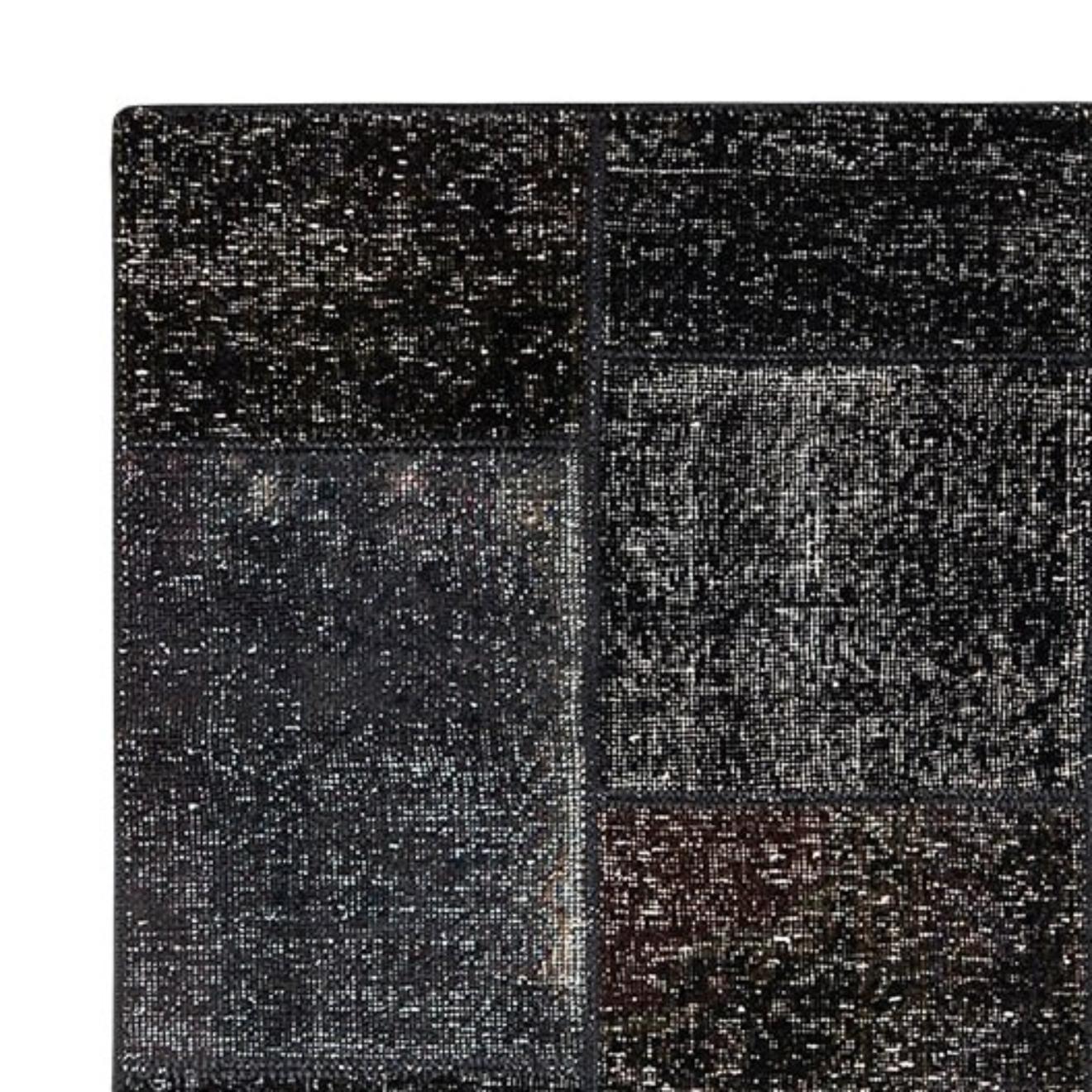 Schwarzer Vintage-Teppich von Massimo Copenhagen im Zustand „Neu“ im Angebot in Geneve, CH