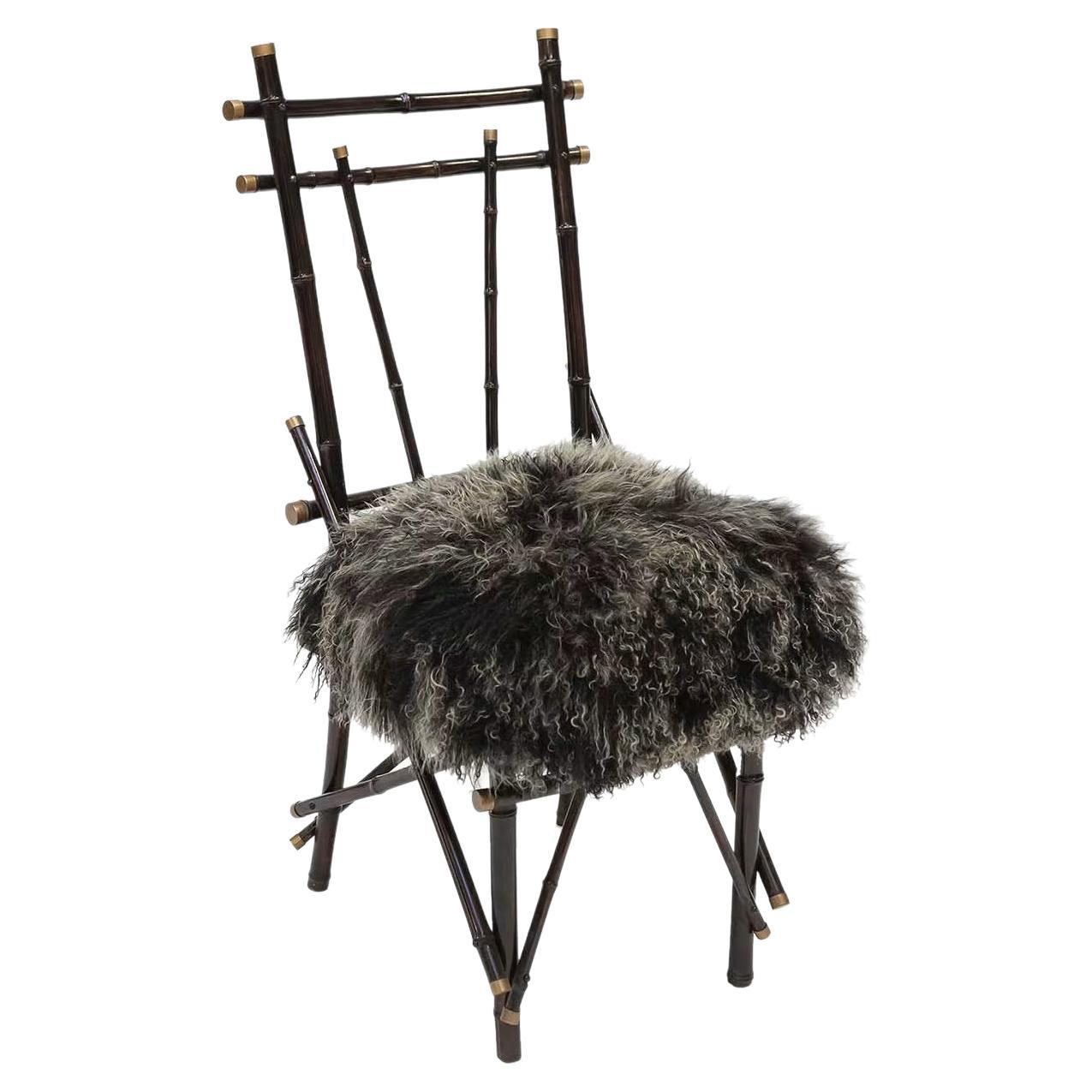 Black Vintage Chair by Draga and Aurel For Sale at 1stDibs