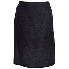 Chanel Black Creations Bouclé Mini Skirt