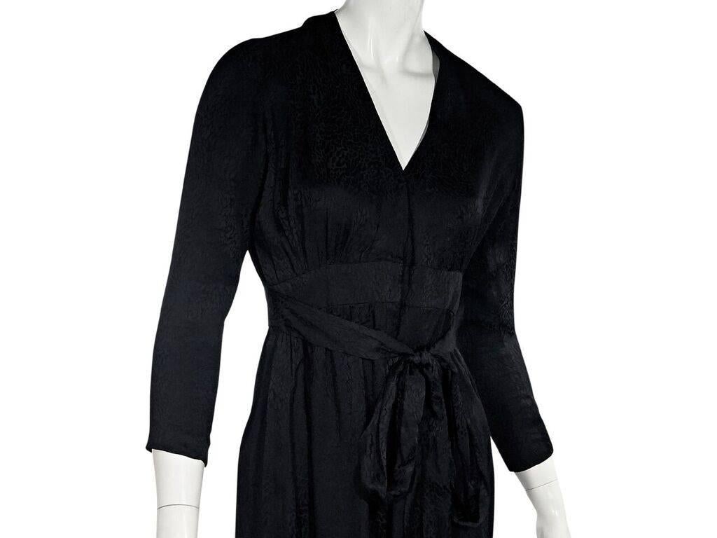 Women's Black Vintage Chanel Creations Silk Dress