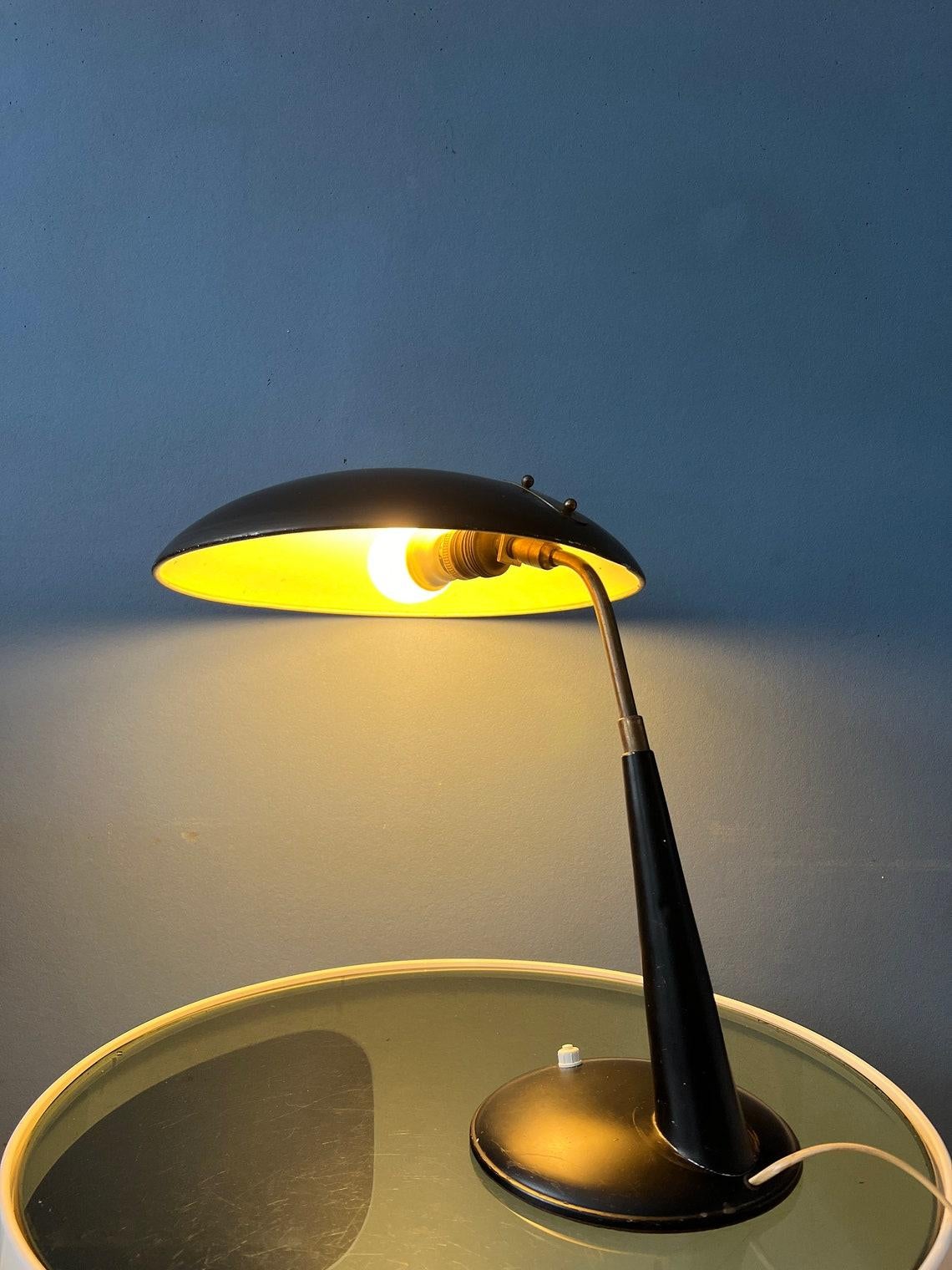 20ième siècle Lampe de bureau vintage Christian Dell pour Kaiser Leuchten, 1970 en vente