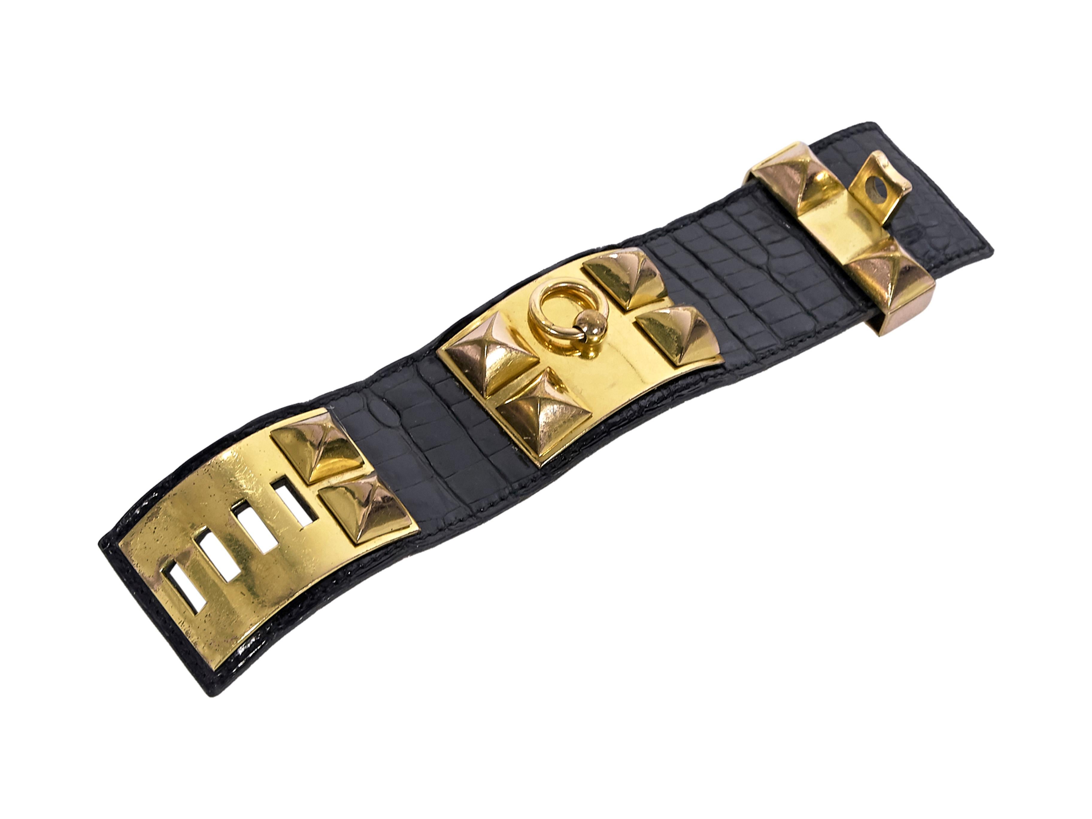 hermes crocodile bracelet