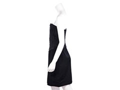 Black Vintage Jacqueline de Ribes Strapless Dress