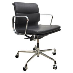 Black Vitra EA217 Soft Pad Office Chair by Charles Eames, 2014 Model