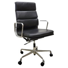 Black Vitra EA219 Soft Pad Office Chair by Charles Eames, 2000s