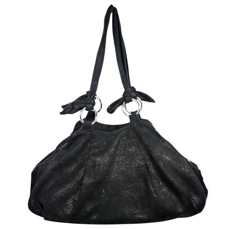 Black Vivienne Westwood Leather Shoulder Bag