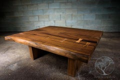 Black Walnut Coffee Table Live Edge