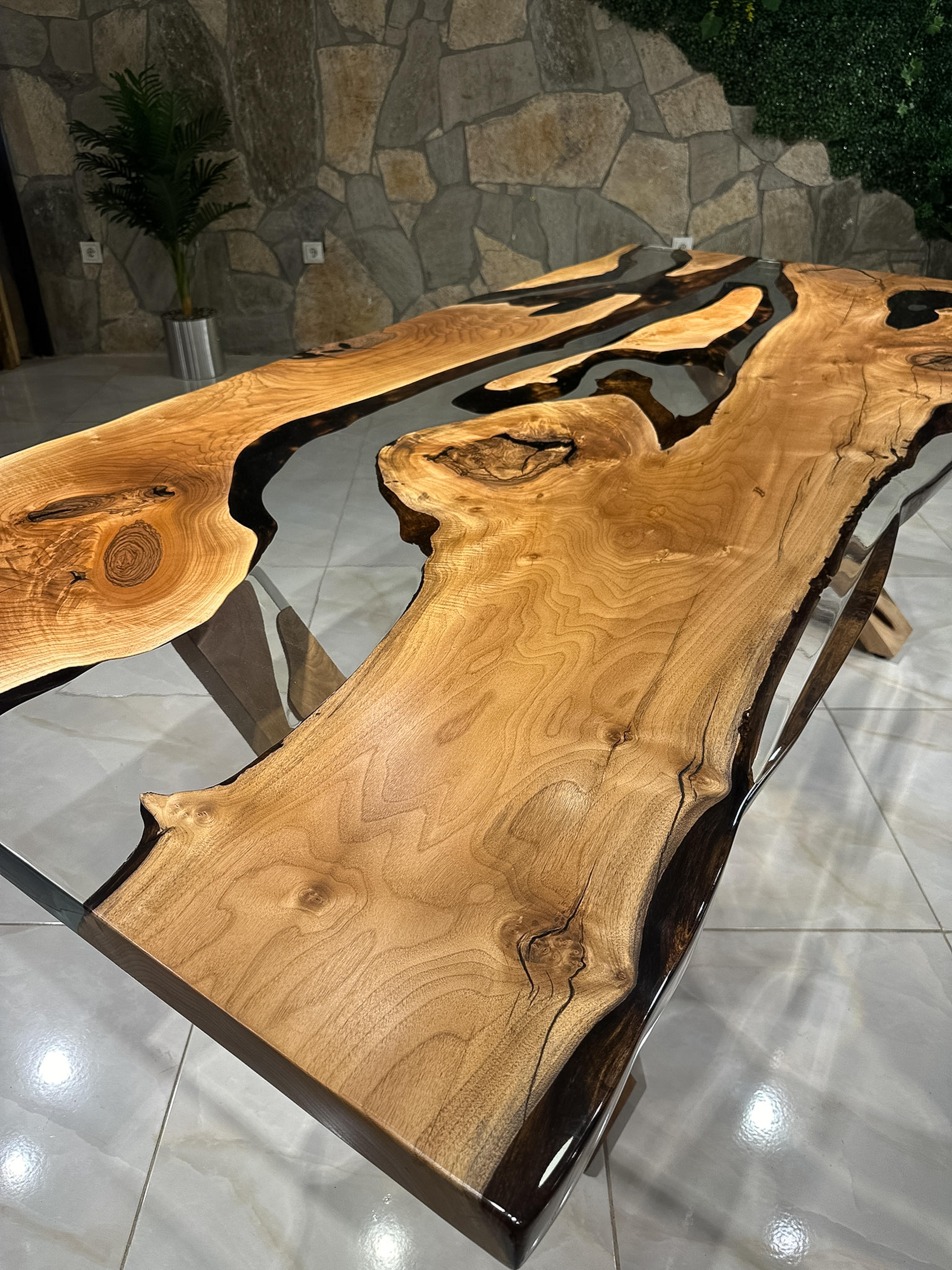 Résine époxy Table en résine époxy transparente en vente