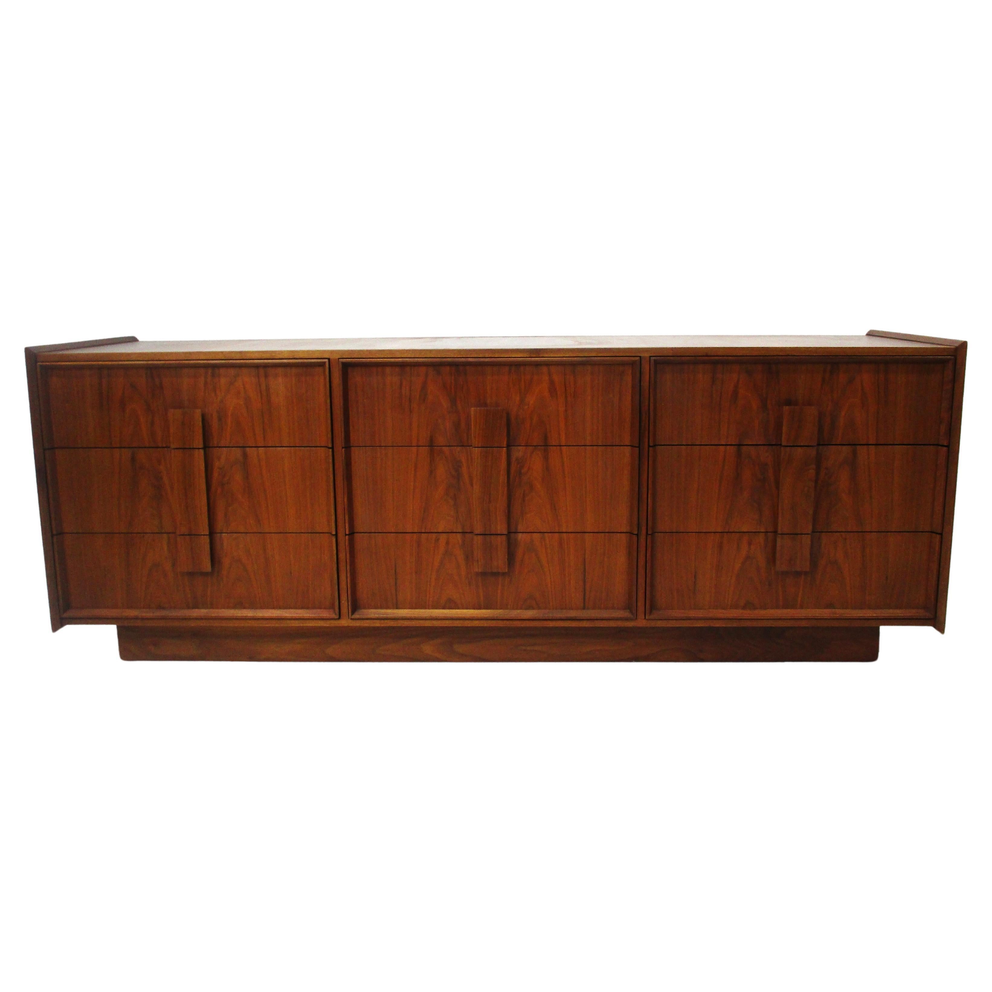 Black Walnut Dresser Chest in the style of George Nakashima 