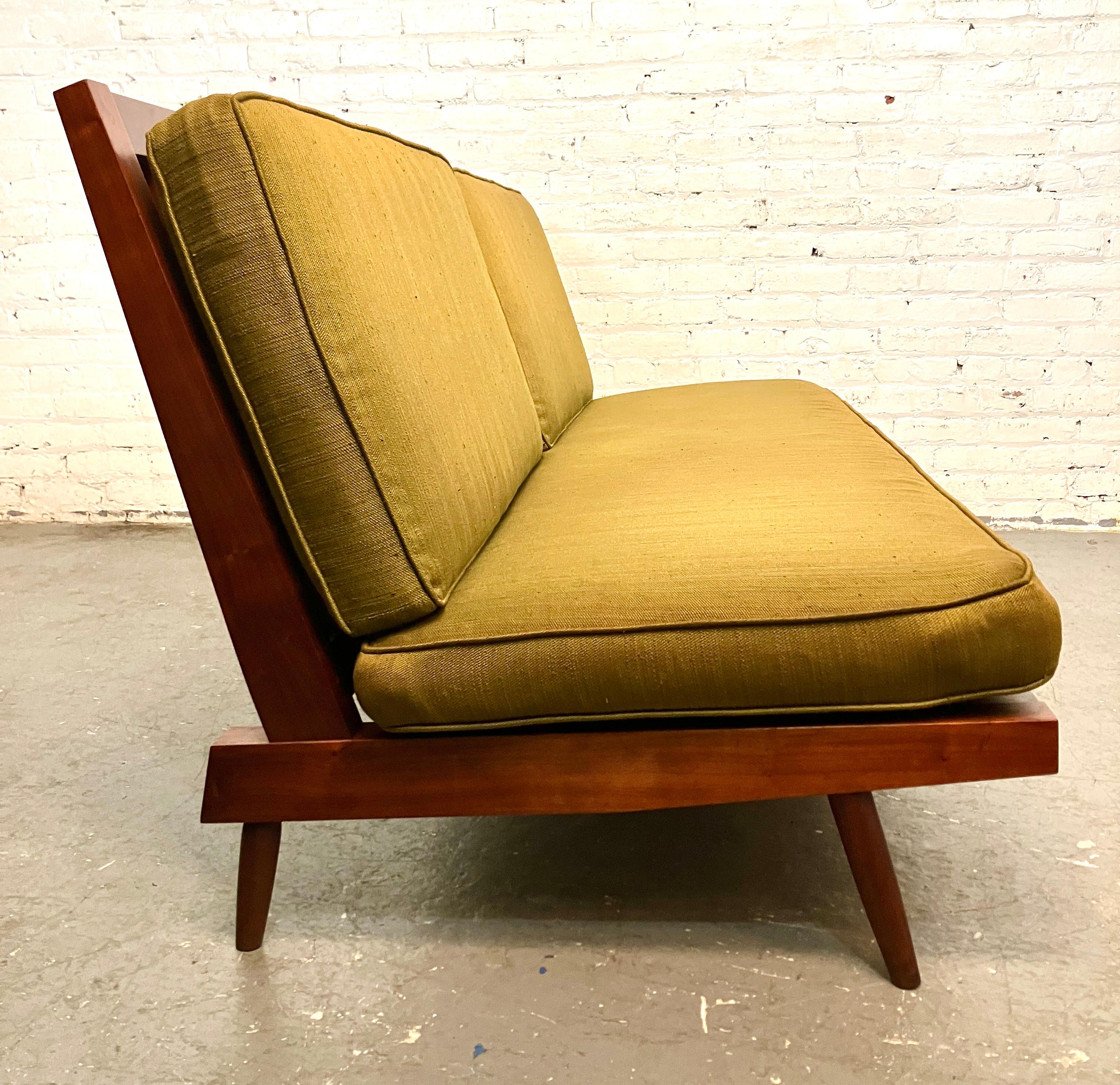 Américain Settee organique moderne du milieu du siècle dernier de George Nakashima en vente