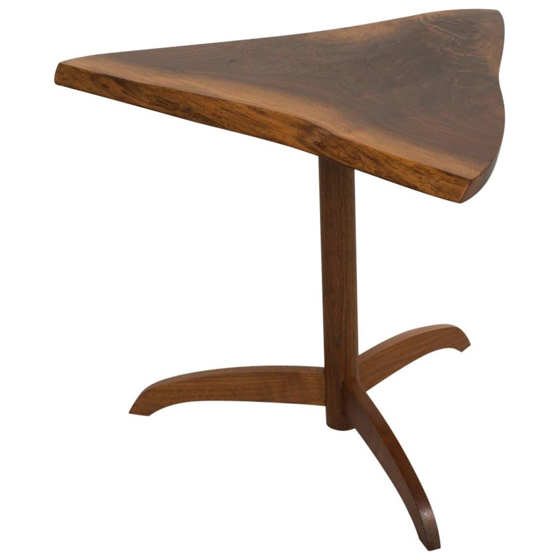 Black Walnut Side Table by Nakashima, 1977 For Sale at 1stDibs