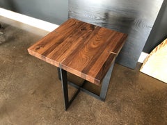 Black Walnut Square End Table