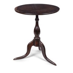 Black Walnut Tilt-Top Side Table