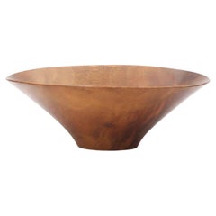 Cuenco de madera de nogal negro de Bob Stocksdale