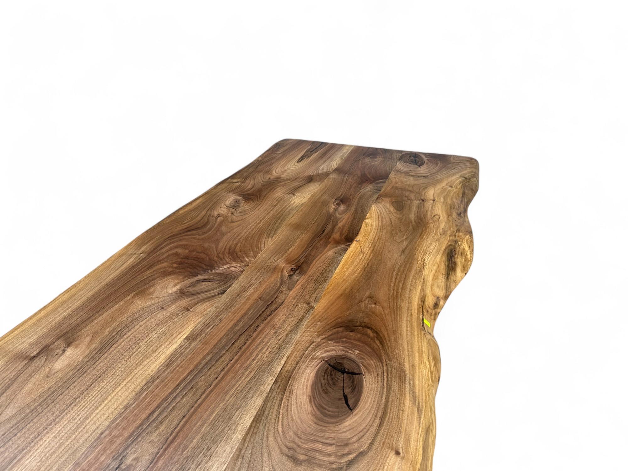 Küchentisch mit naturfarbener Kante – maßgefertigter Holztisch – Tisch mit naturfarbener Kante im Zustand „Neu“ im Angebot in İnegöl, TR