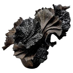 Black Wave Stoneware  Sculpture // 200