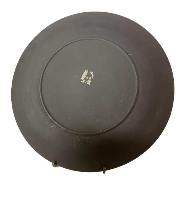 Black Wedgwood Plate In Good Condition For Sale In Scottsdale, AZ