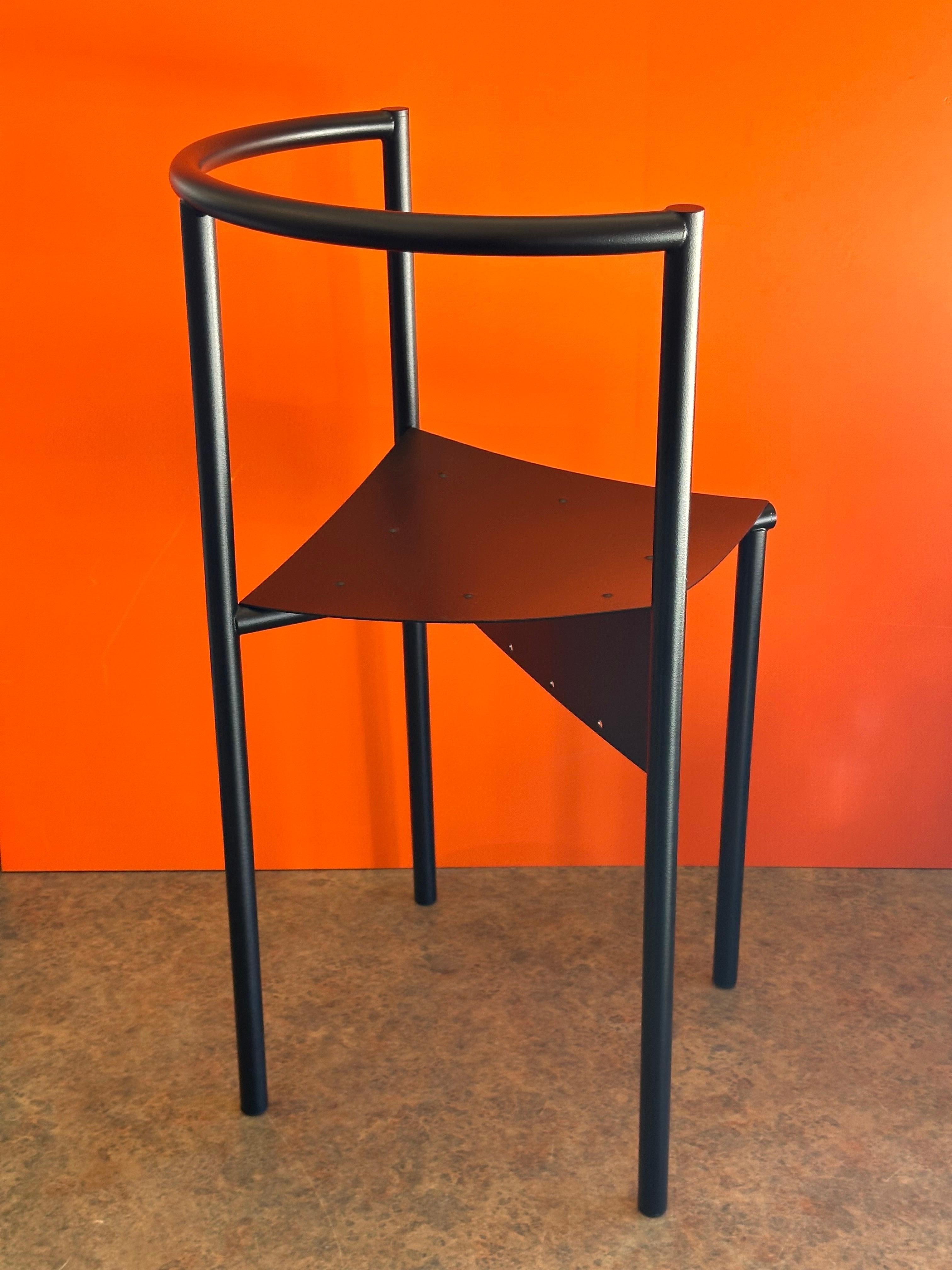 Chaise noire Wendy Wright de Philippe Starck pour Disform en vente 3