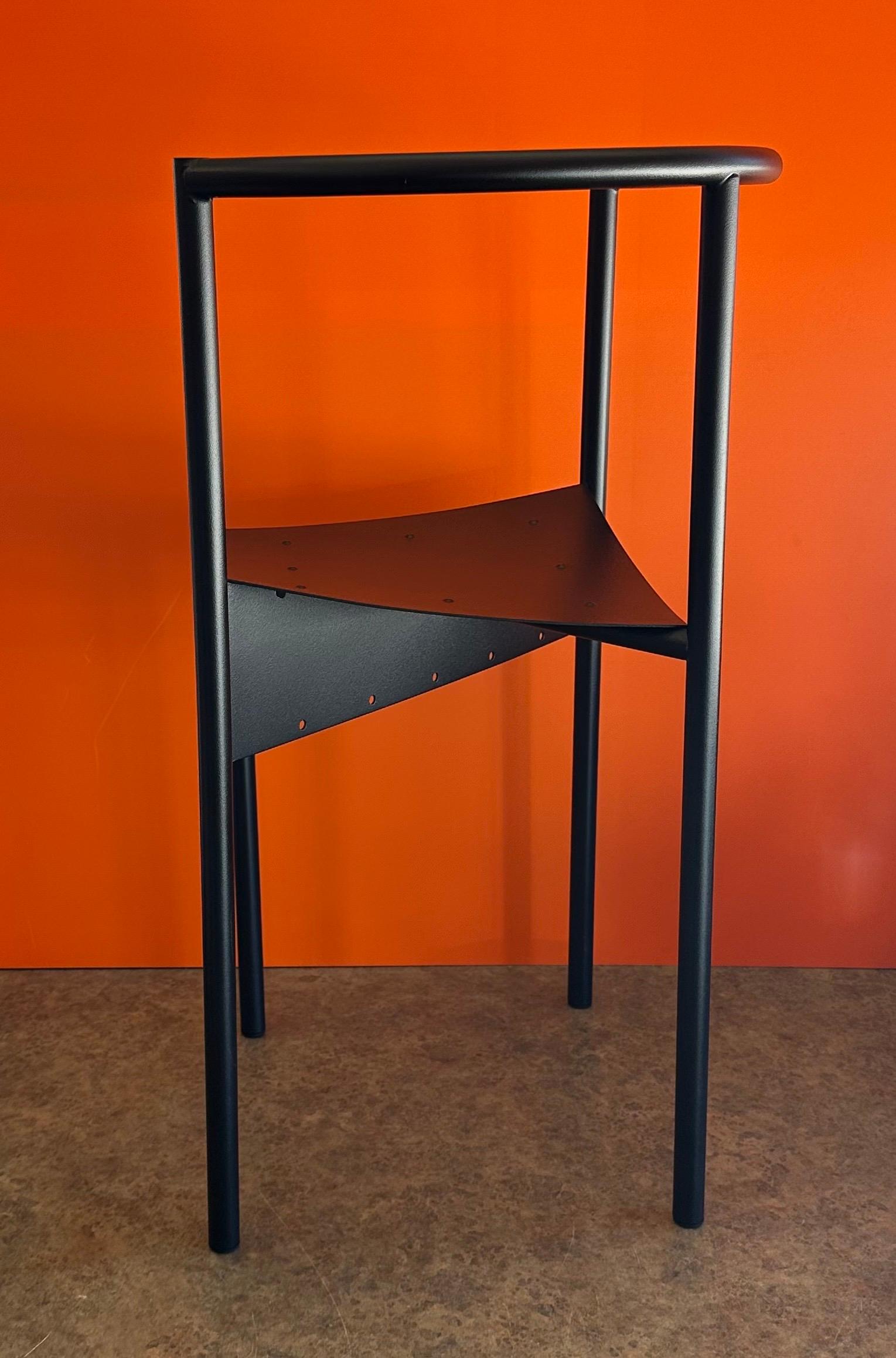 Chaise noire Wendy Wright de Philippe Starck pour Disform en vente 6