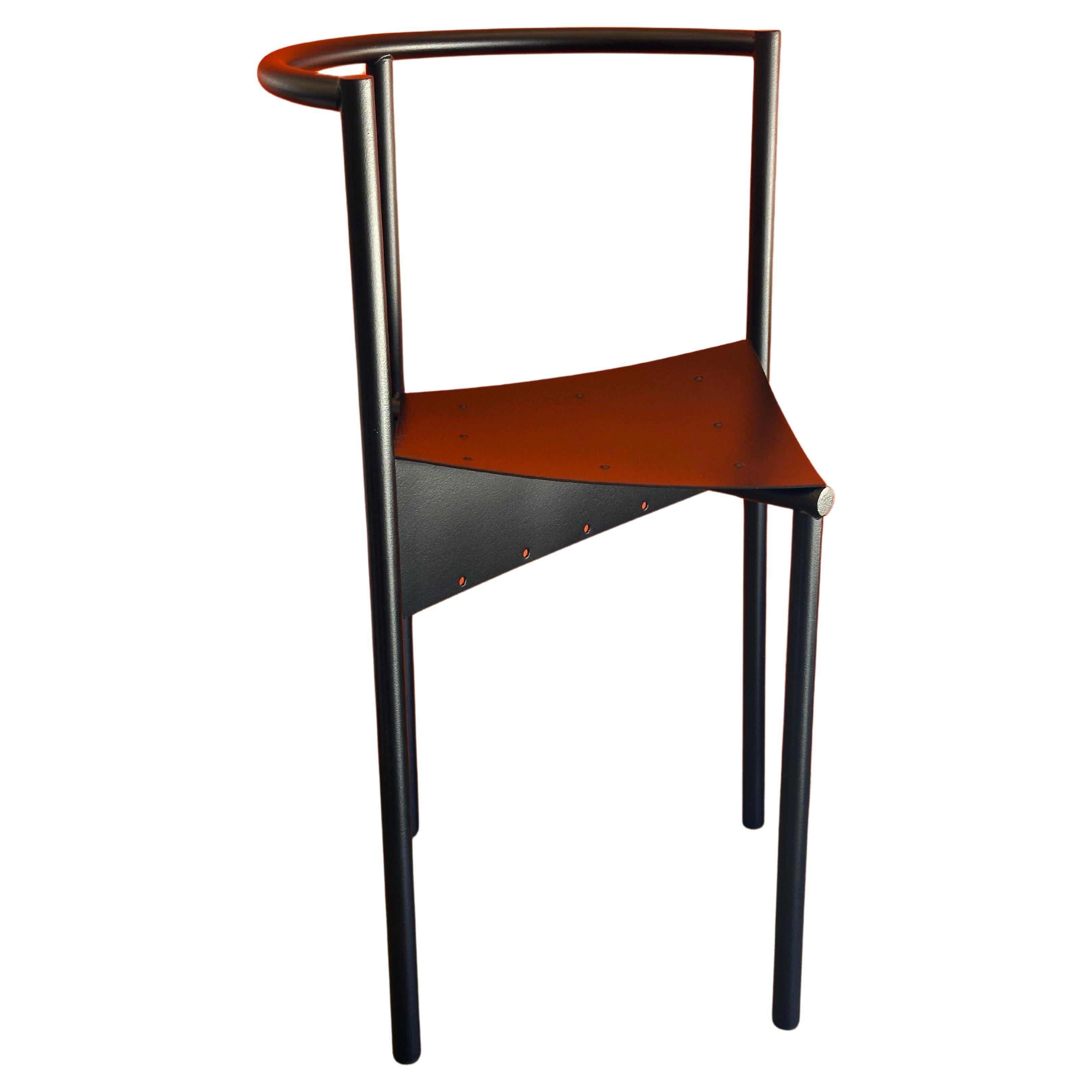 Schwarzer Stuhl „Wendy Wright“ von Philippe Starck für Disform (Spanisch) im Angebot