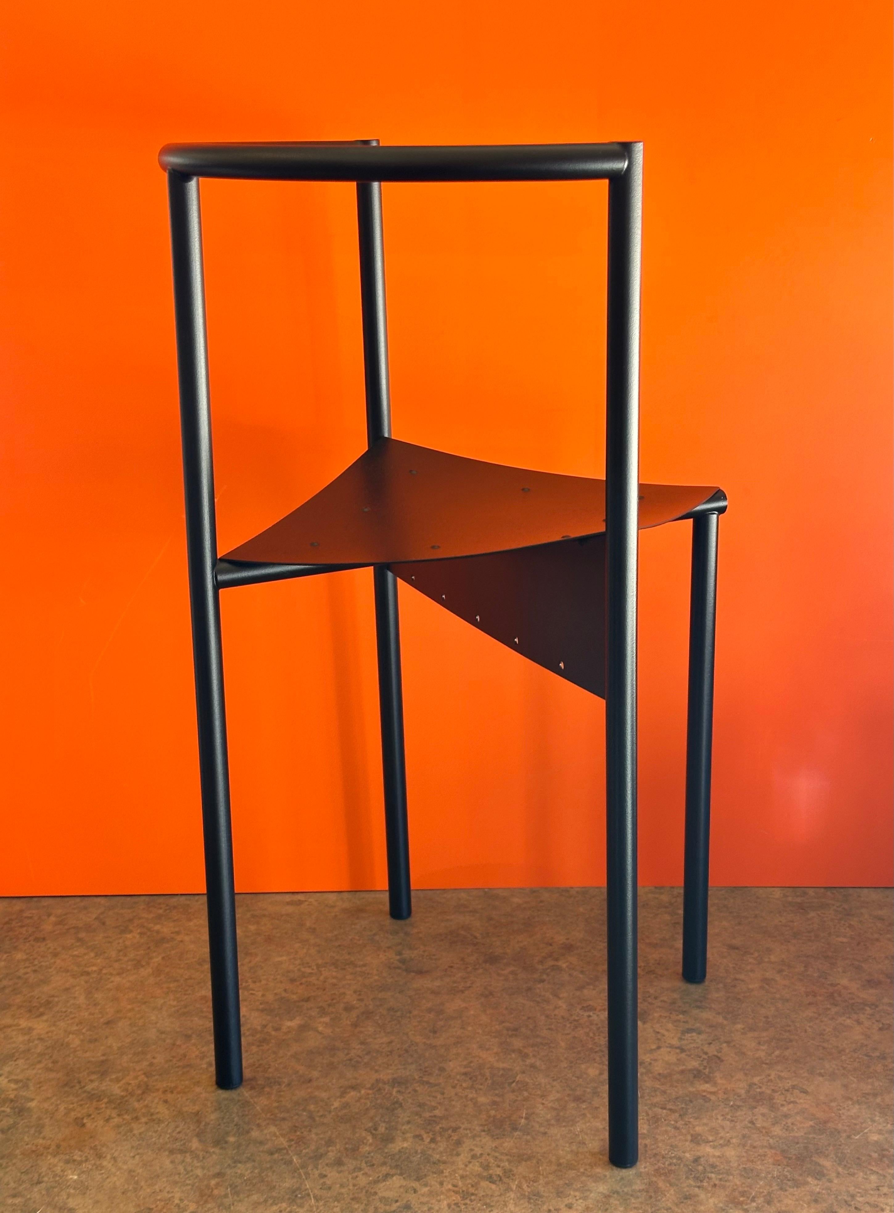 Chaise noire Wendy Wright de Philippe Starck pour Disform en vente 2