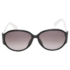 Black & White Fendi Oversized Sunglasses