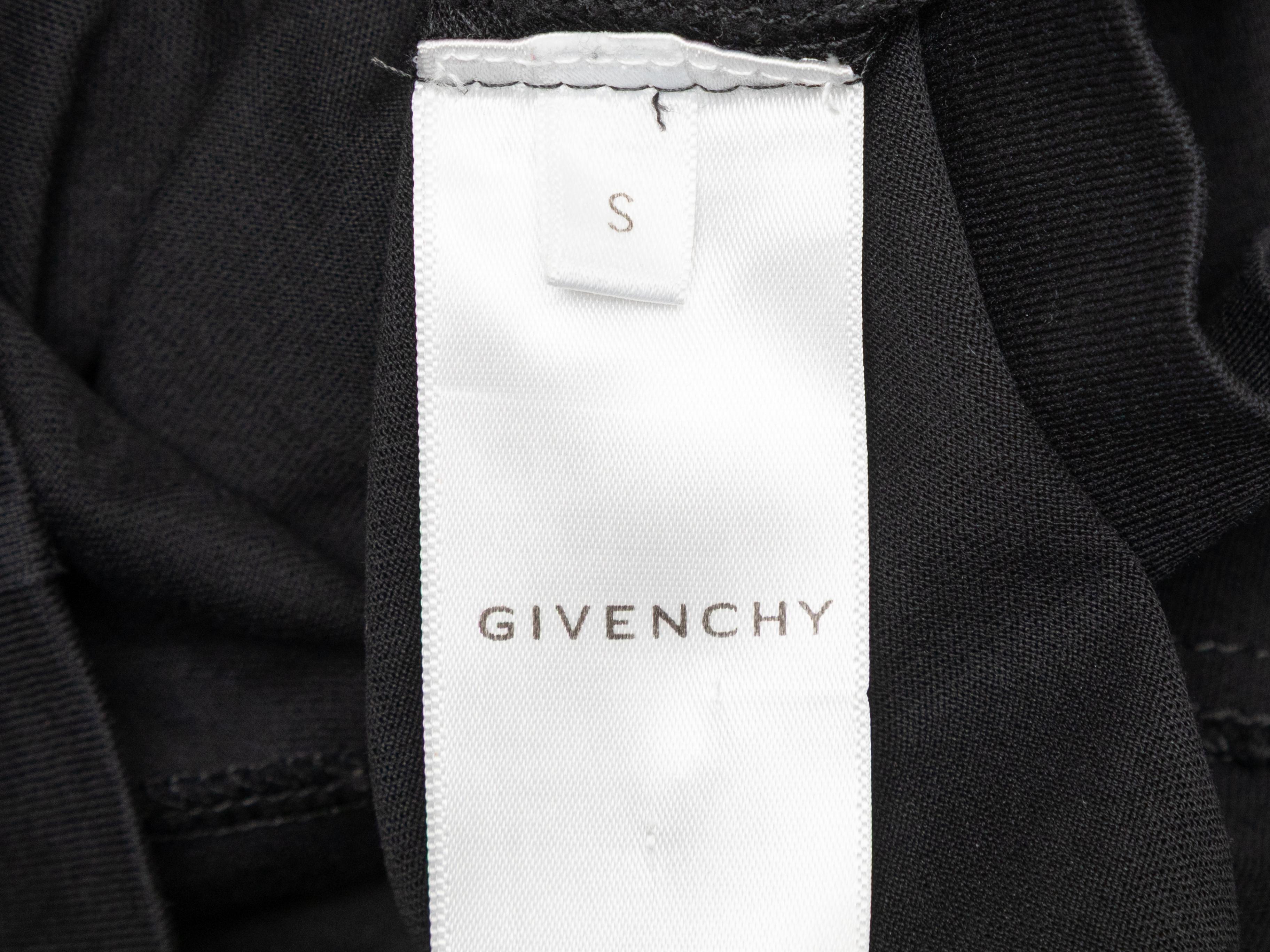 Donna Mini abito in cotone ritagliato Givenchy in bianco e nero taglia S.S. White in vendita