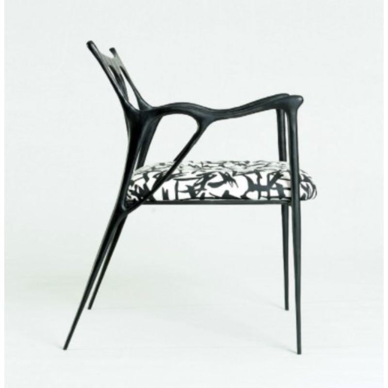 Black & White, Ink Chair by Masaya In New Condition In Geneve, CH