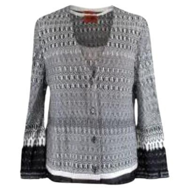 Grey knit twin set