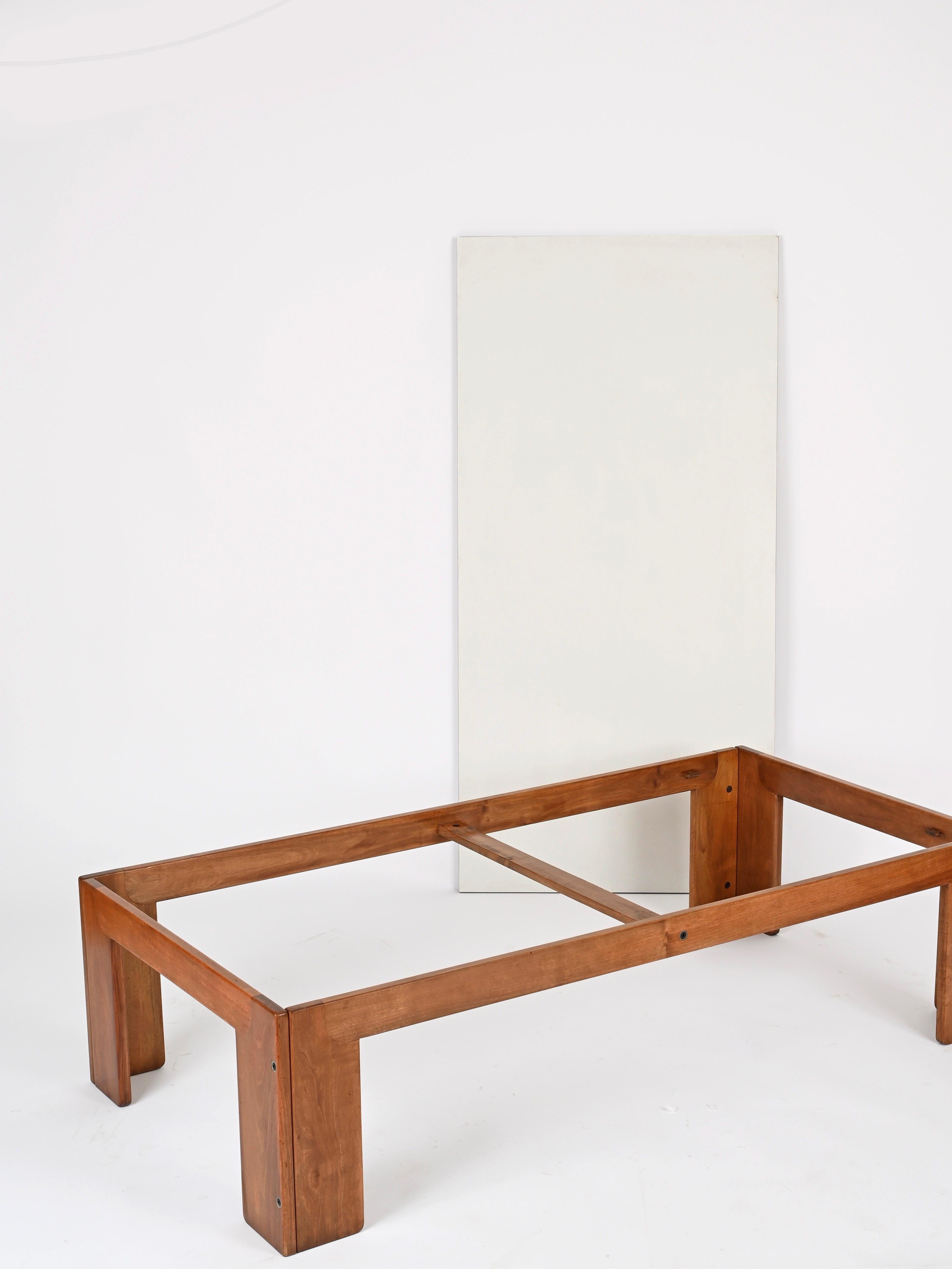 Black & White Large Coffee Table by Afra and Tobia Scarpa for Cassina, Italy 60s For Sale 10