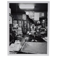 Black & White Limited Edition Japanese Rice Vendor Portrait