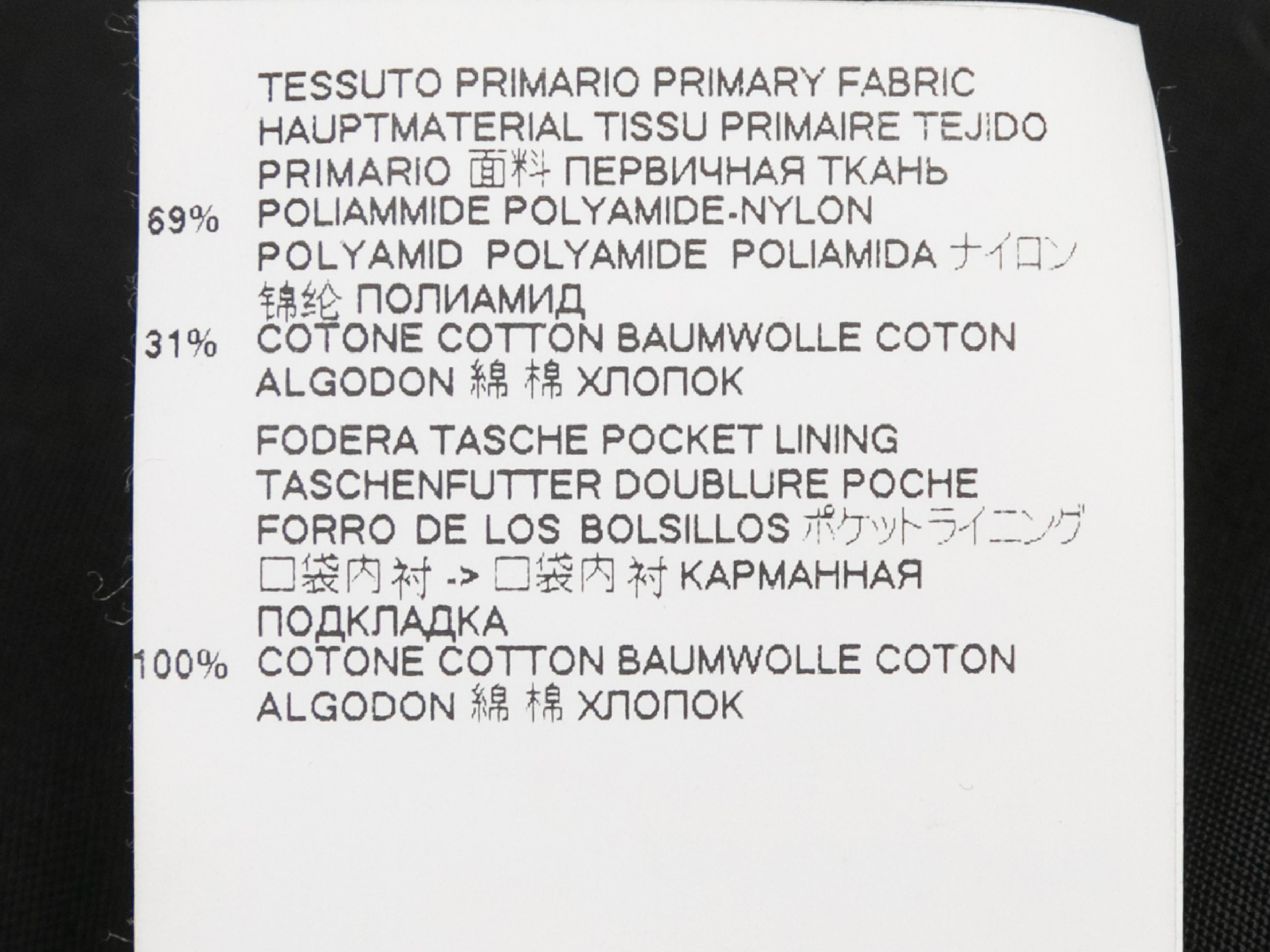 Black & White Maison Margiela Graphic Text Print Parka Size EU 36 For Sale 3