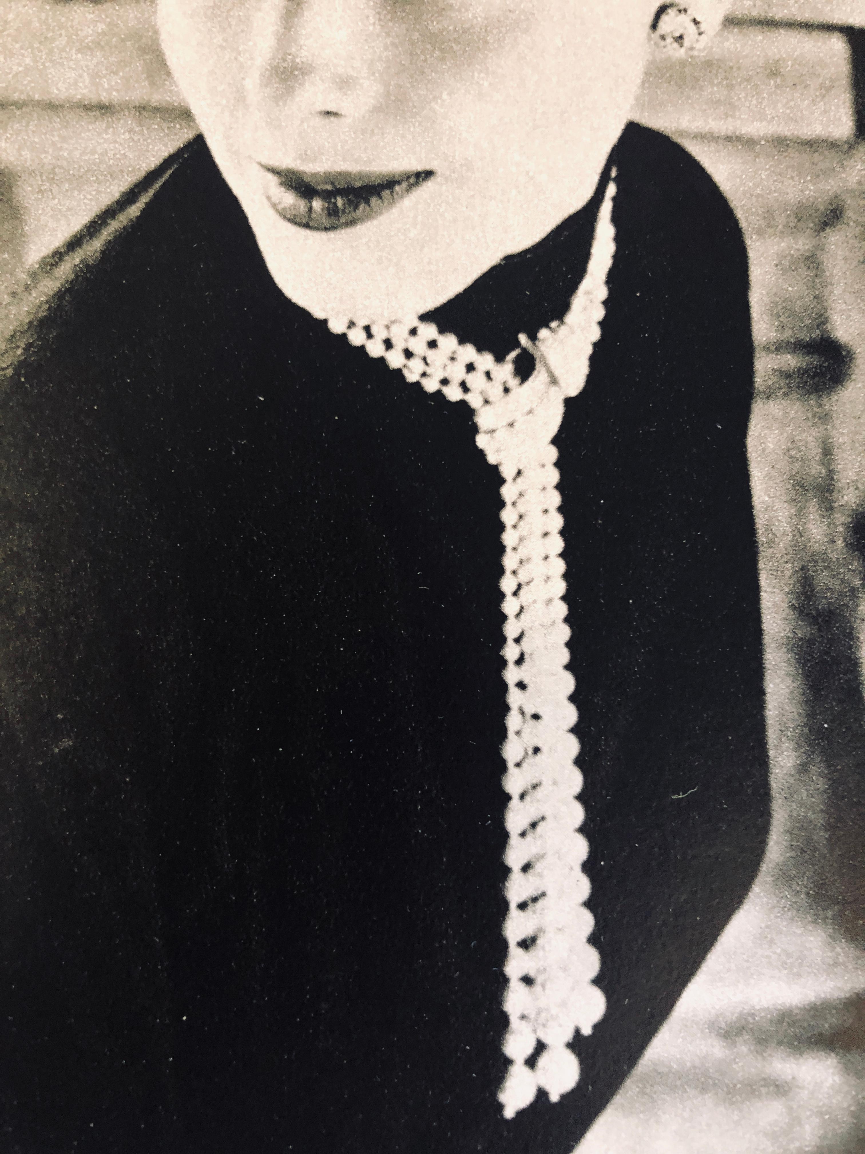 Black & White Photo Norman Parkinson “Legroux Soeurs Hat” 1952 Sheet-Fed Gravure For Sale 7