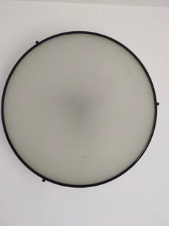 Lámpara de techo Pierre Paulin 3075/A en blanco y negro