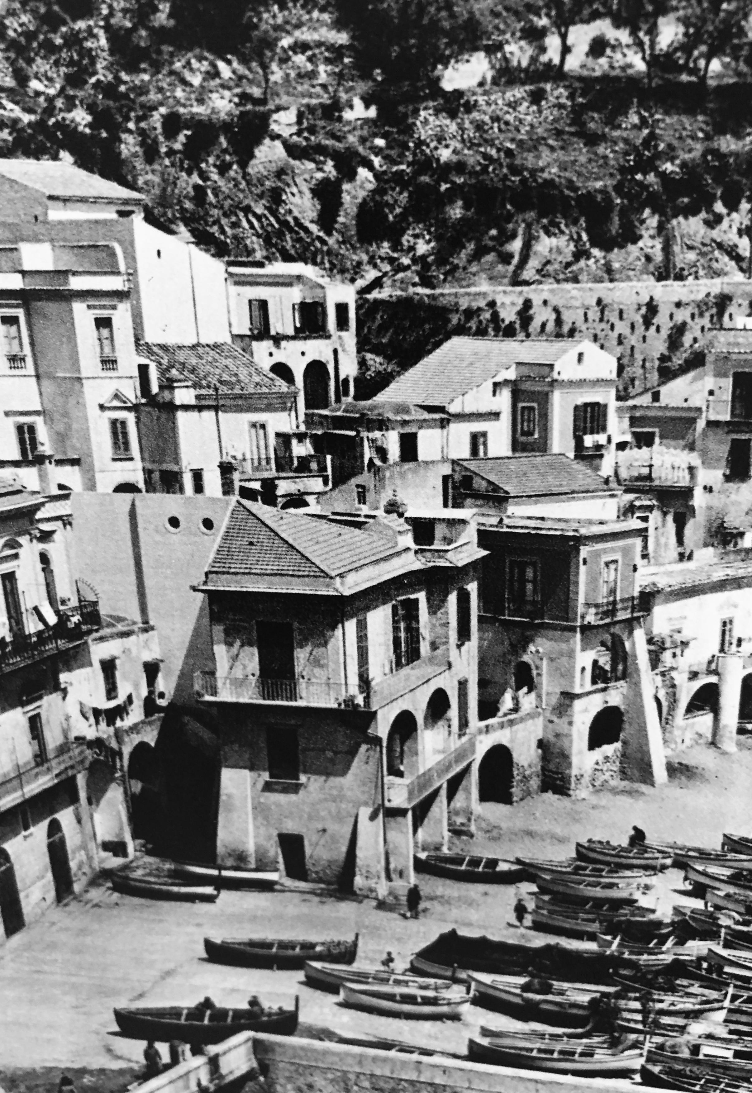 Paper Black & White Sheet Fed Gravure Photo by Alfred Eisenstaedt Amalfi Drive, 1960s