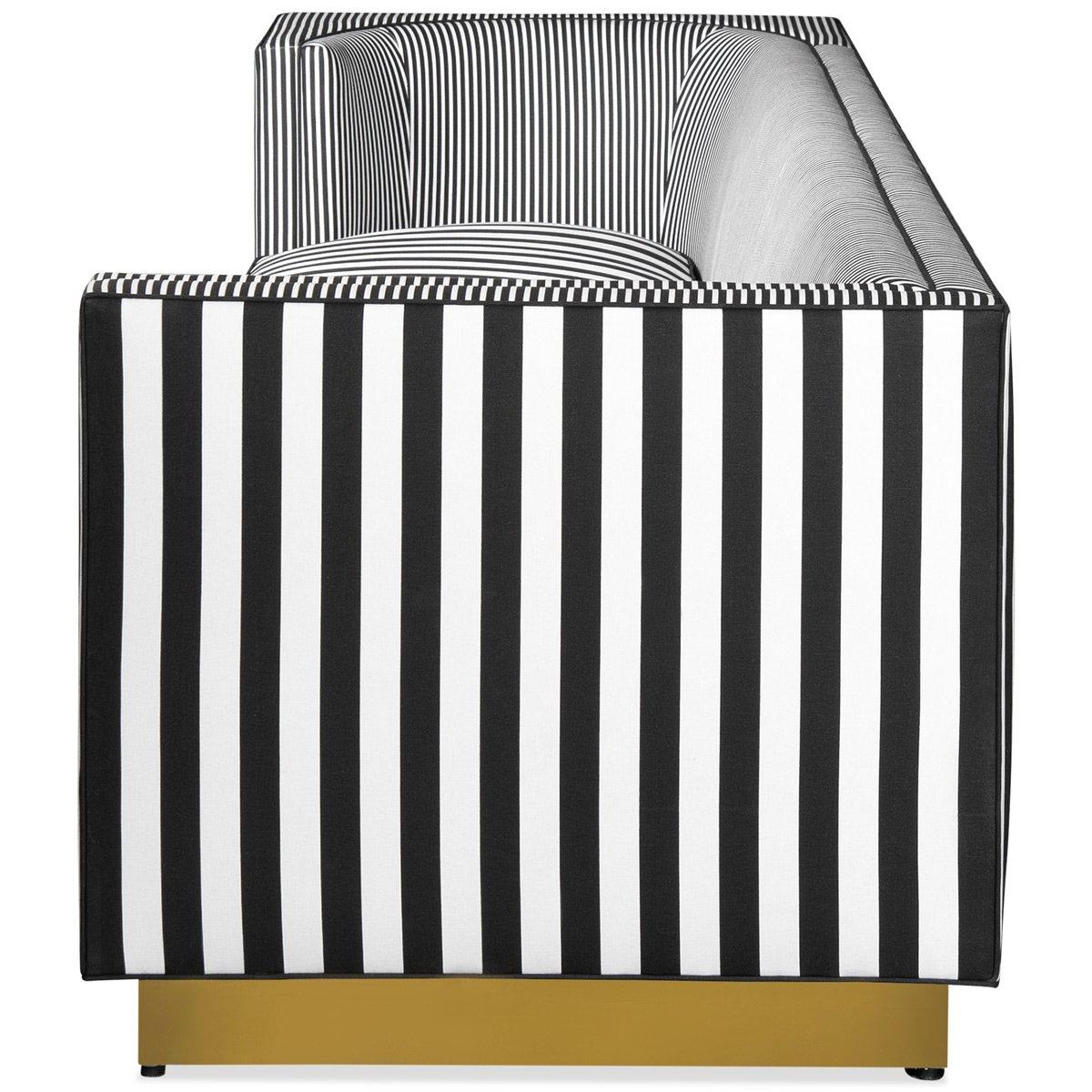 sofa schwarz weiss