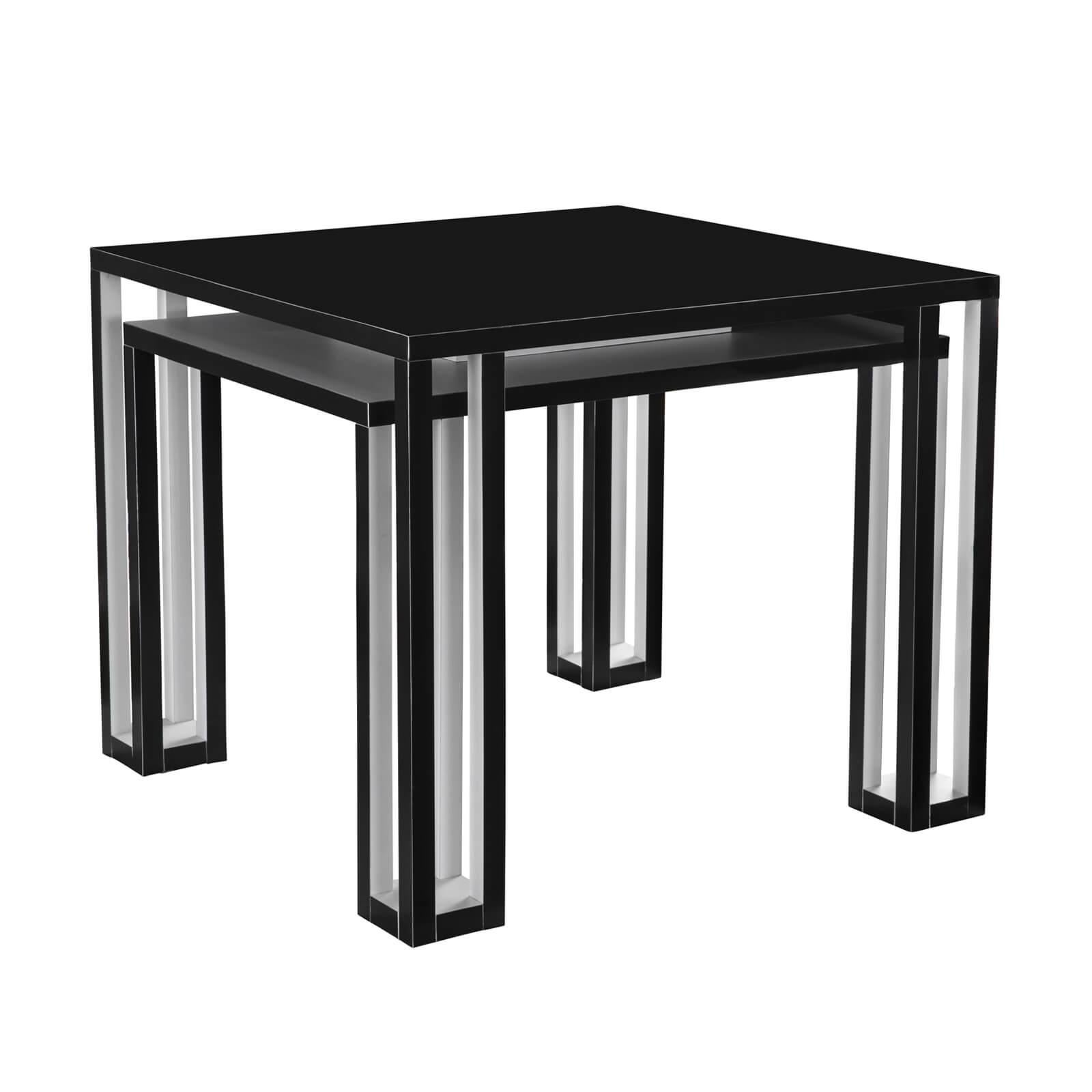 American Black & White Table For Sale