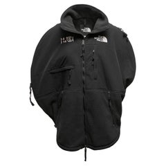 Schwarz-Weiß The North Face x MM6 Maison Margiela Dolman Weste in Schwarz & Weiß Größe US S