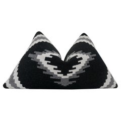 Black & White Trading Blanket Wool/Alpaca Pillow
