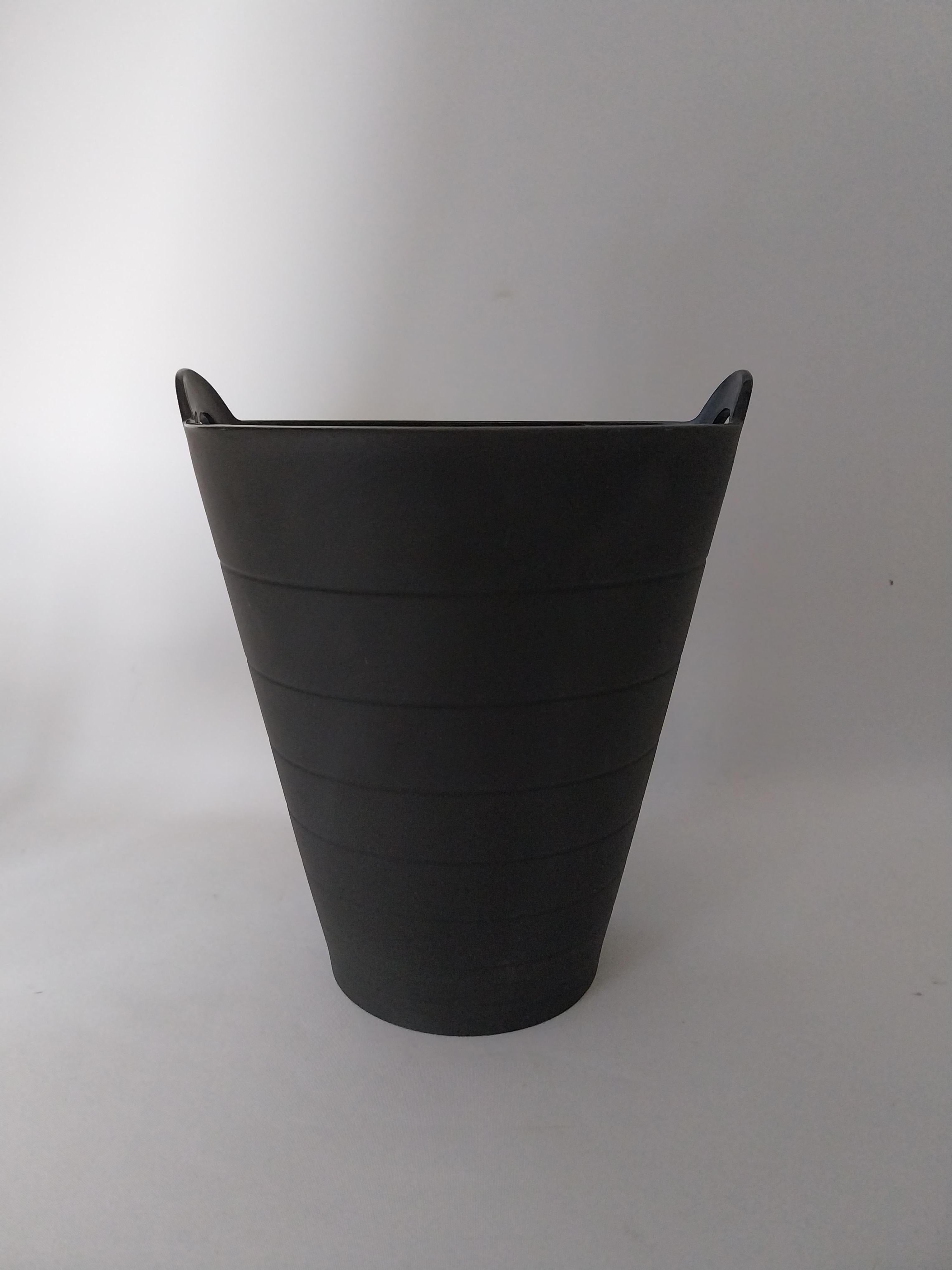 Black wine Bottle Cooler Deco Style For Sale 4