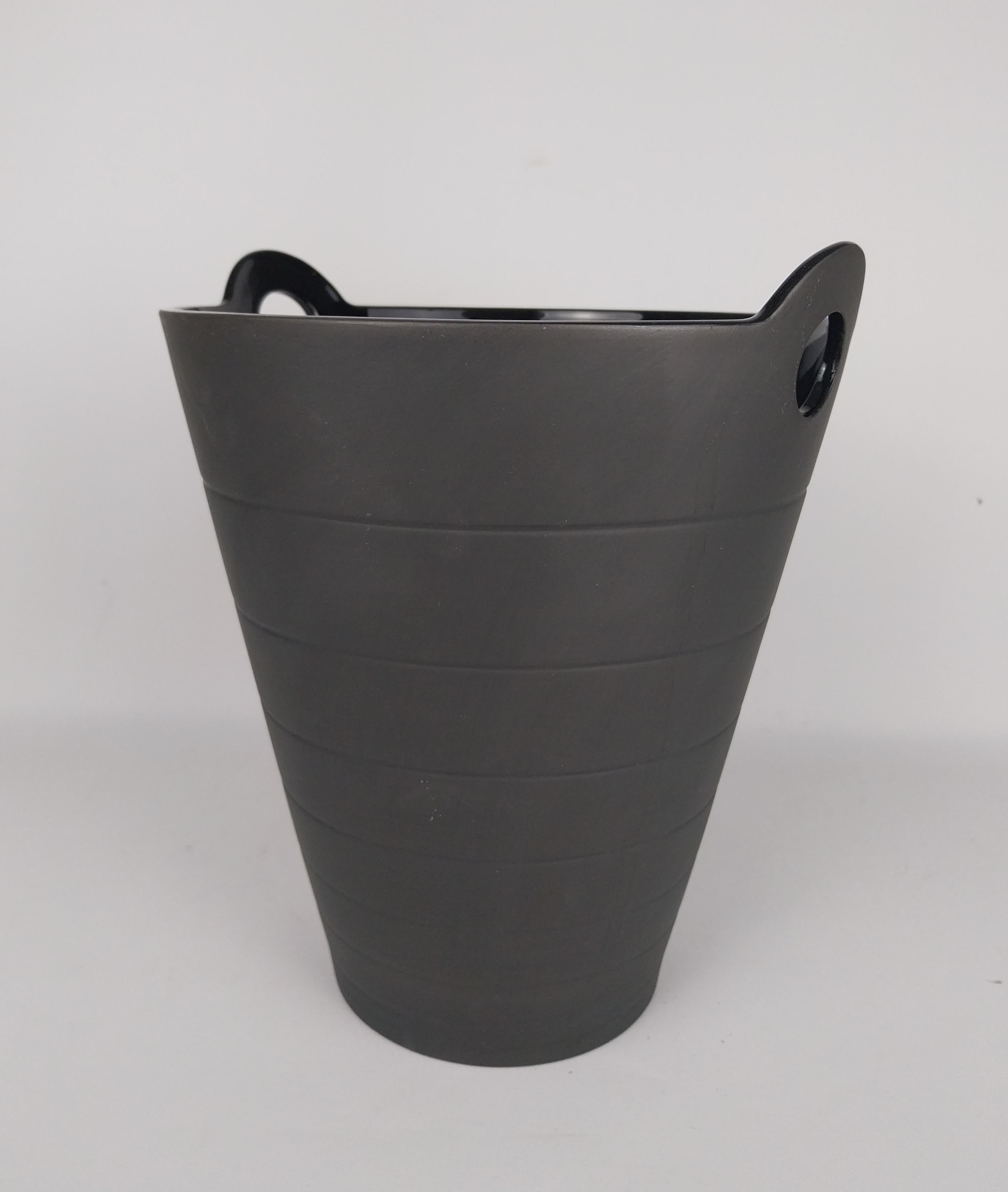 Black wine Bottle Cooler Deco Style For Sale 11