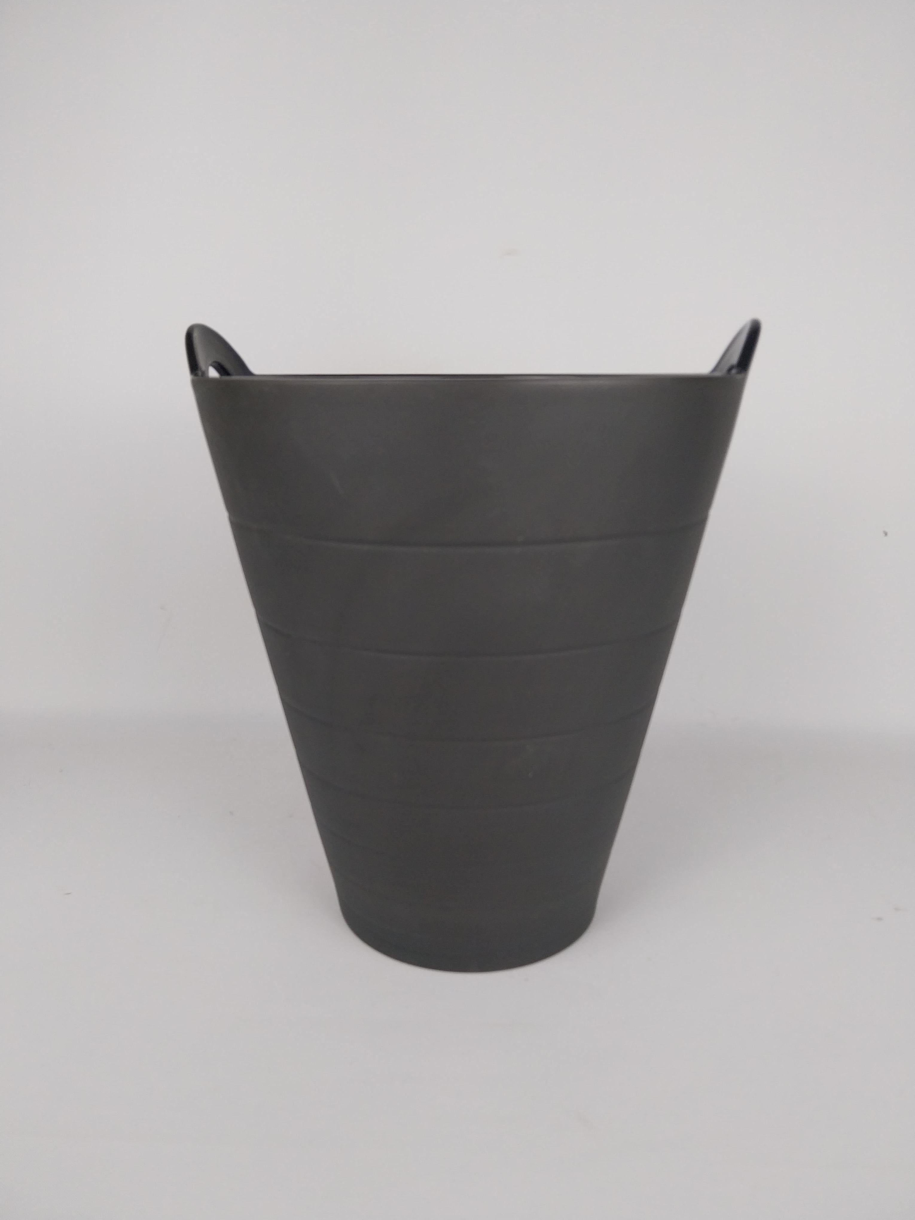 Black wine Bottle Cooler Deco Style For Sale 12