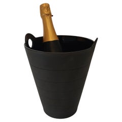 Vintage Black wine Bottle Cooler Deco Style