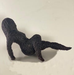 Wire Sculpture of a Lascivious Woman