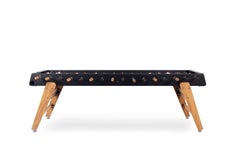 BLACK & Wood FOOSBALL TABLE RS3 Max von RS Barcelona für bis zu 8spieler