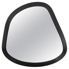 Miroir en Wood Wood noir au design organique et à la finition mate - Série Pantê