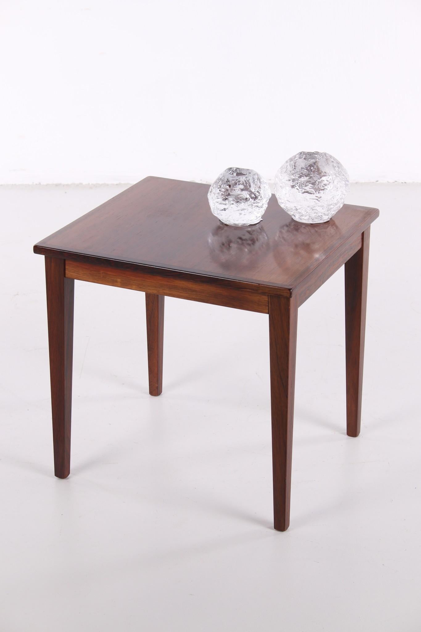 Black wood Plant Table or Side Table, 1960s For Sale 4