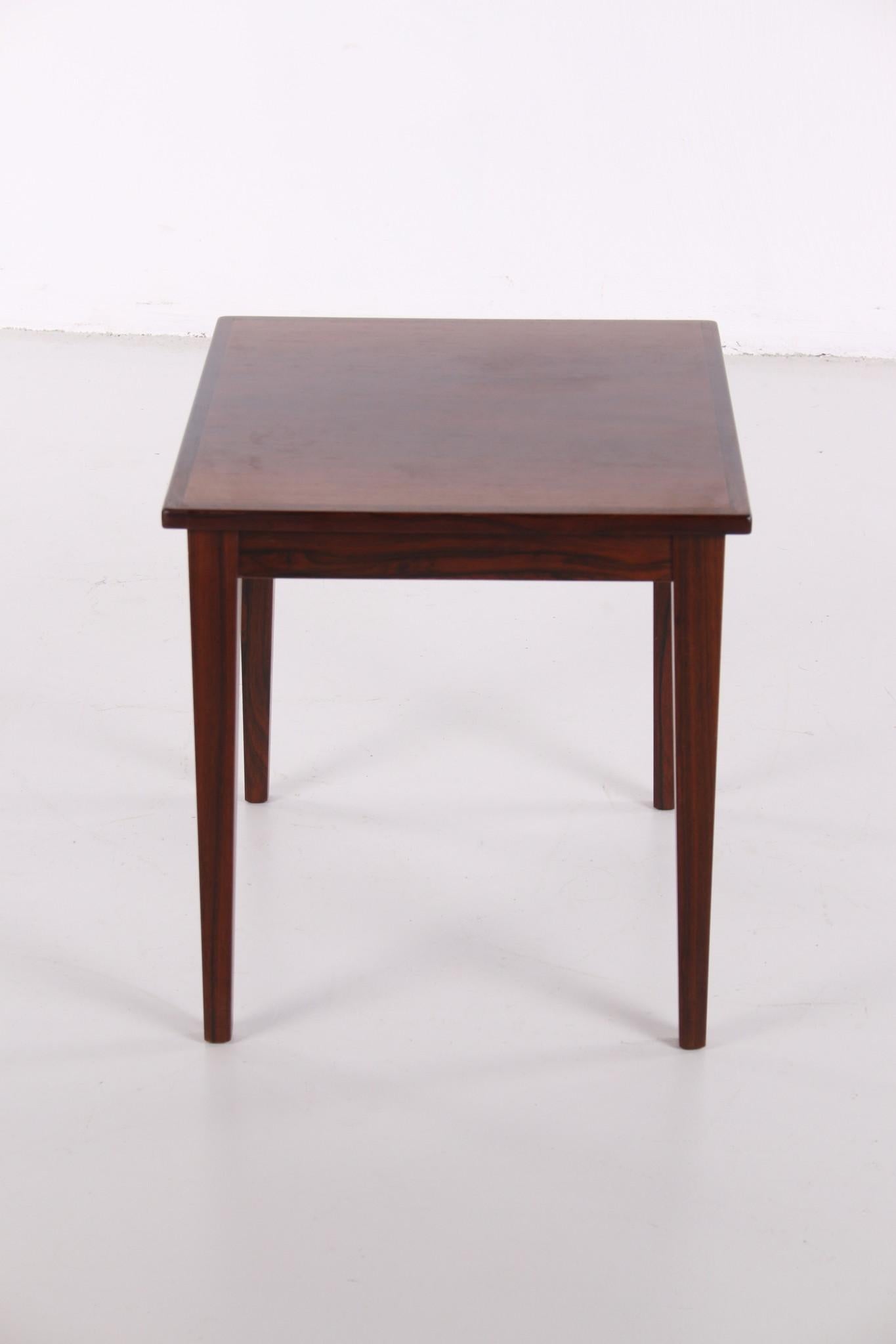 Black wood Plant Table or Side Table, 1960s For Sale 1