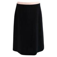 Alexander McQueen Royal Green Velvet Midi Skirt - Size US 8 For Sale at ...