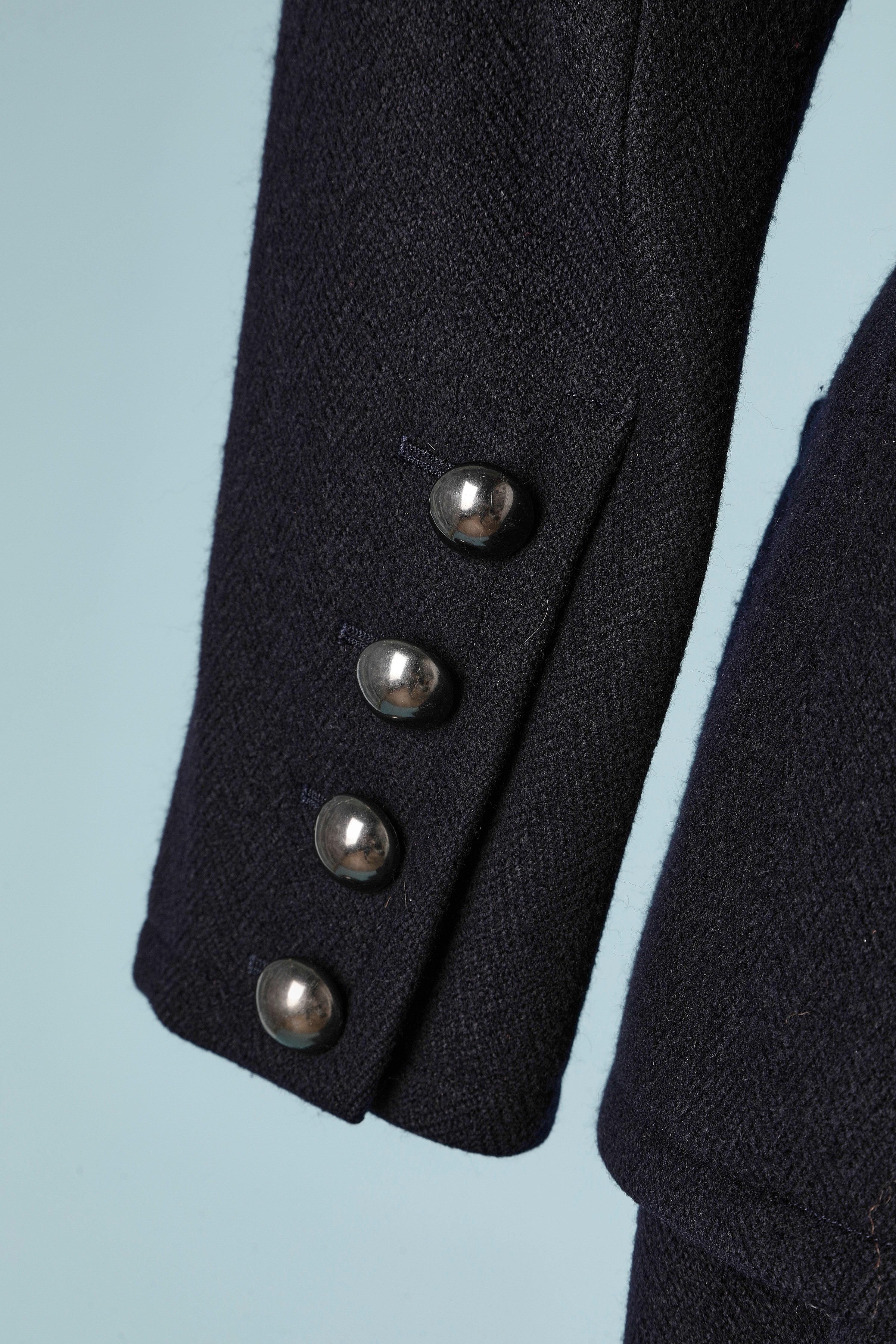 Combinaison jupe en laine et cachemire noire Yves Saint Laurent Rive Gauche  Pour femmes en vente